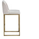 Nevin 38 inch Polo Club Muslin Counter Stool